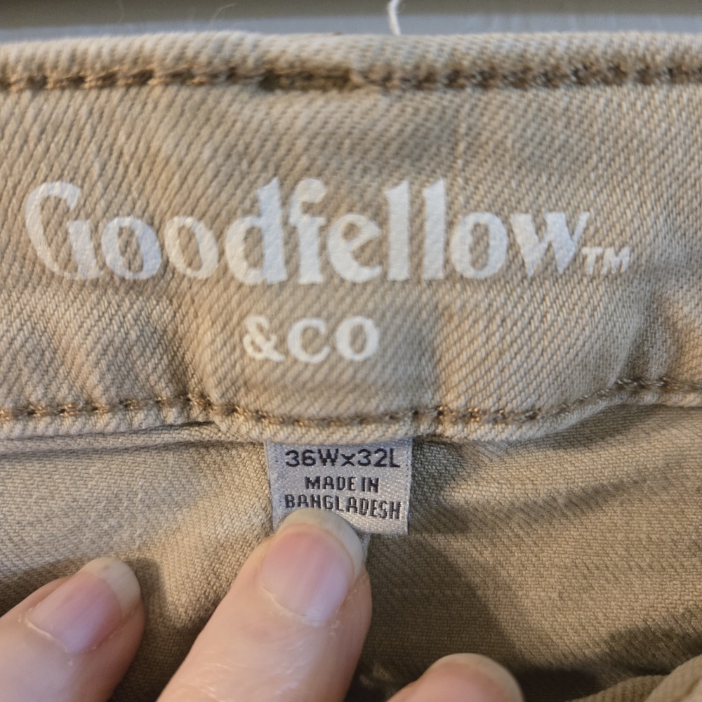 Goodfellow & Co Khaki Flex Trousers